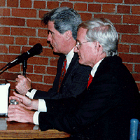 Congressman Bill Coyne and Mayor Tom Murphy